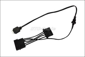 AMP 4P til LED 4PIN Powre kabel