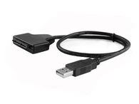 USB 2.0 til 7 + 6 13Pin SATA Slimline adapterkabel