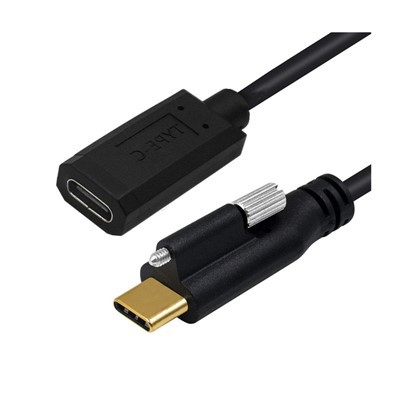 Låse USB C forlængerkabel